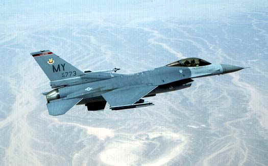 McDonnell-Douglas F-16 Falcon Fighter-Bomber